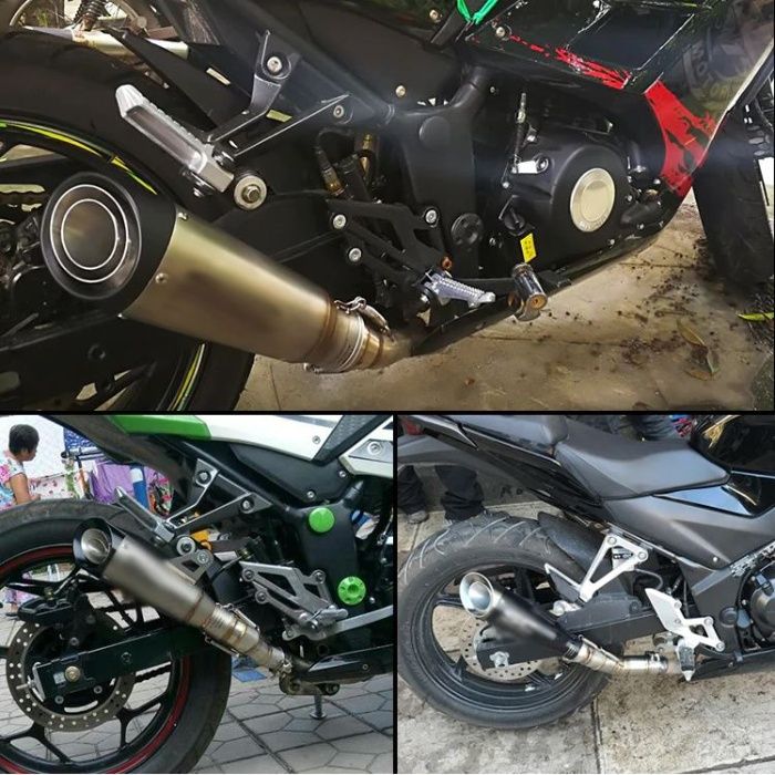 Wydech Tłumik Sportowy Uniwersalny Motocyklowy Akrapovic SC Austin