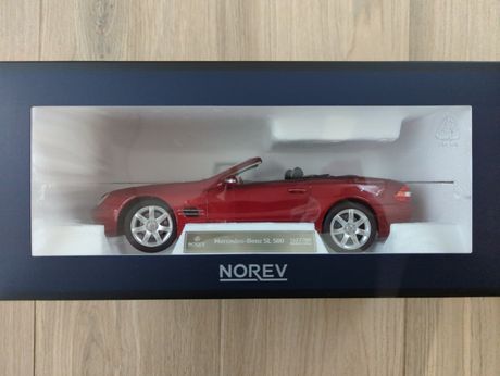 Mercedes-Benz SL 500 (R230) 1:18 Norev NOWY, limitowany l