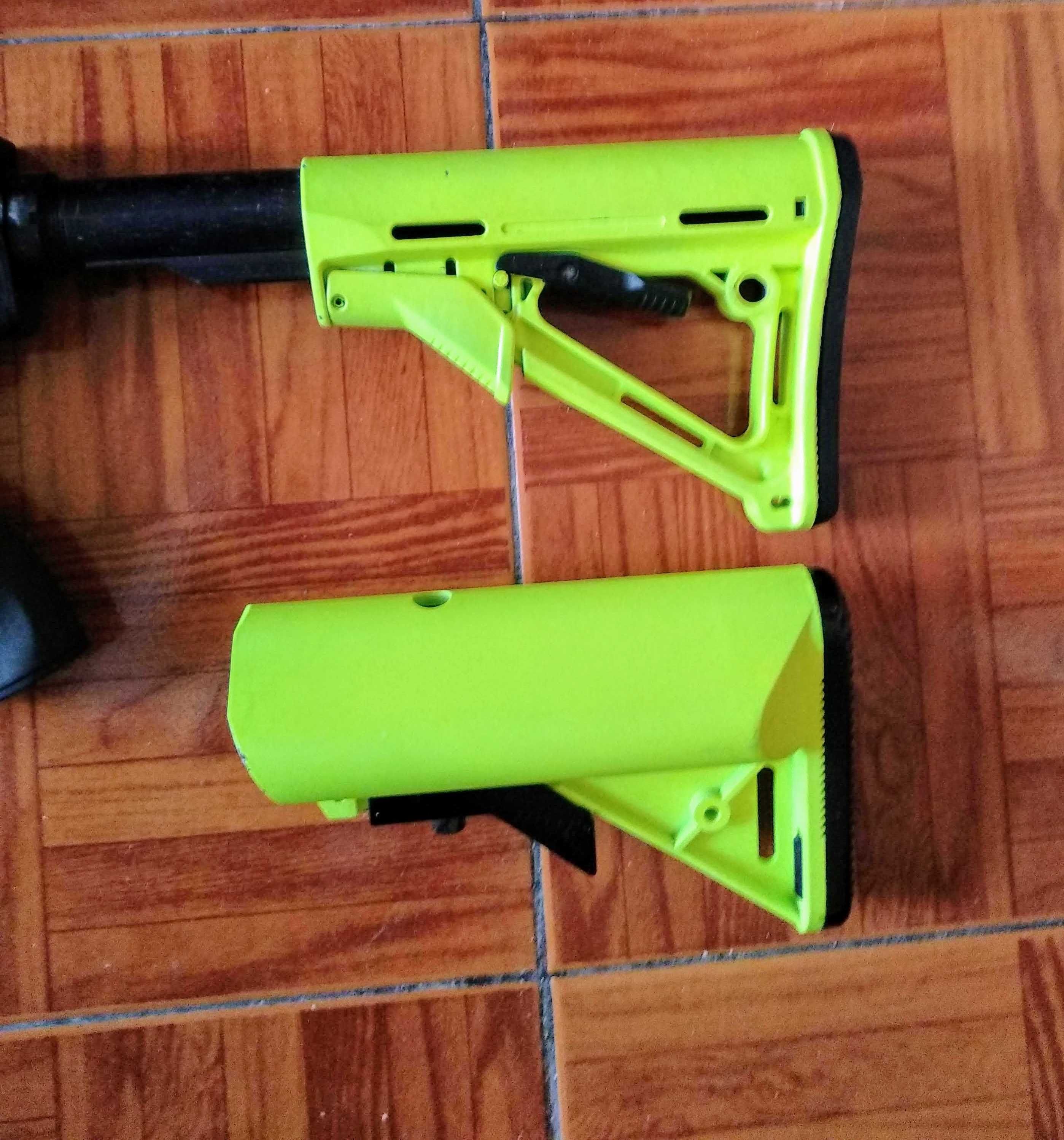 Airsoft SR25K da A&K com Upgrades