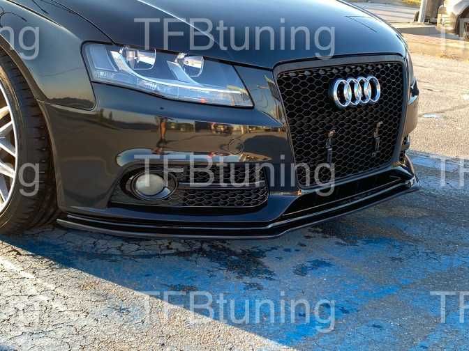 Spoiler zderzaka przód Audi A4 B8 ver 2 TFB TUNING
