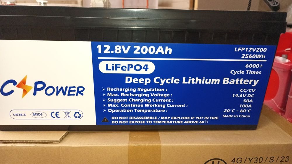 Акумулятори для ДБЖ GEL. LiFePO4