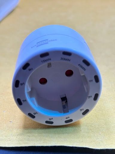 Adapter Brennenstuhl - Zegarowy minutnik z czerwonym wyświetlaczem LED