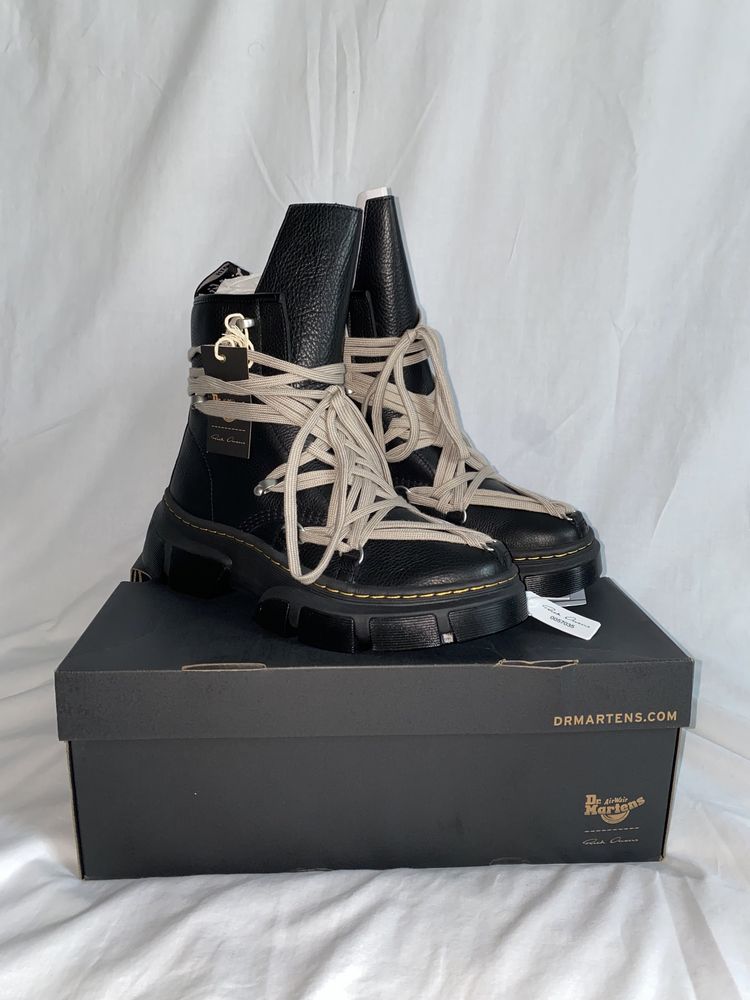 Rick owens x Dr.Martens