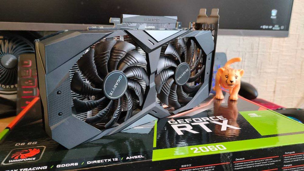 (ТЕРМІНОВО) Відеокарта Gigabyte RTX 2060 6Gb OC (Ідеальний стан)