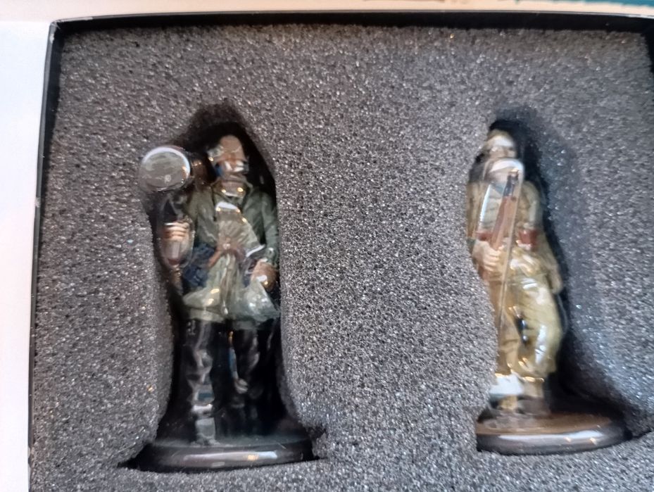 Третий рейх. Набор оловянных солдатиков. Вермахт.1:32(1:35) 54 мм .