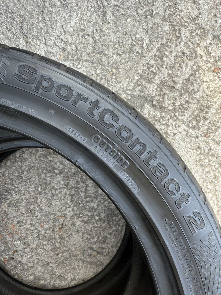 Pneus 215/40zr16 Continental SportContact 2 com 75% piso