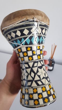 Переносной Африканский Барабан Djembe 21см, кожа