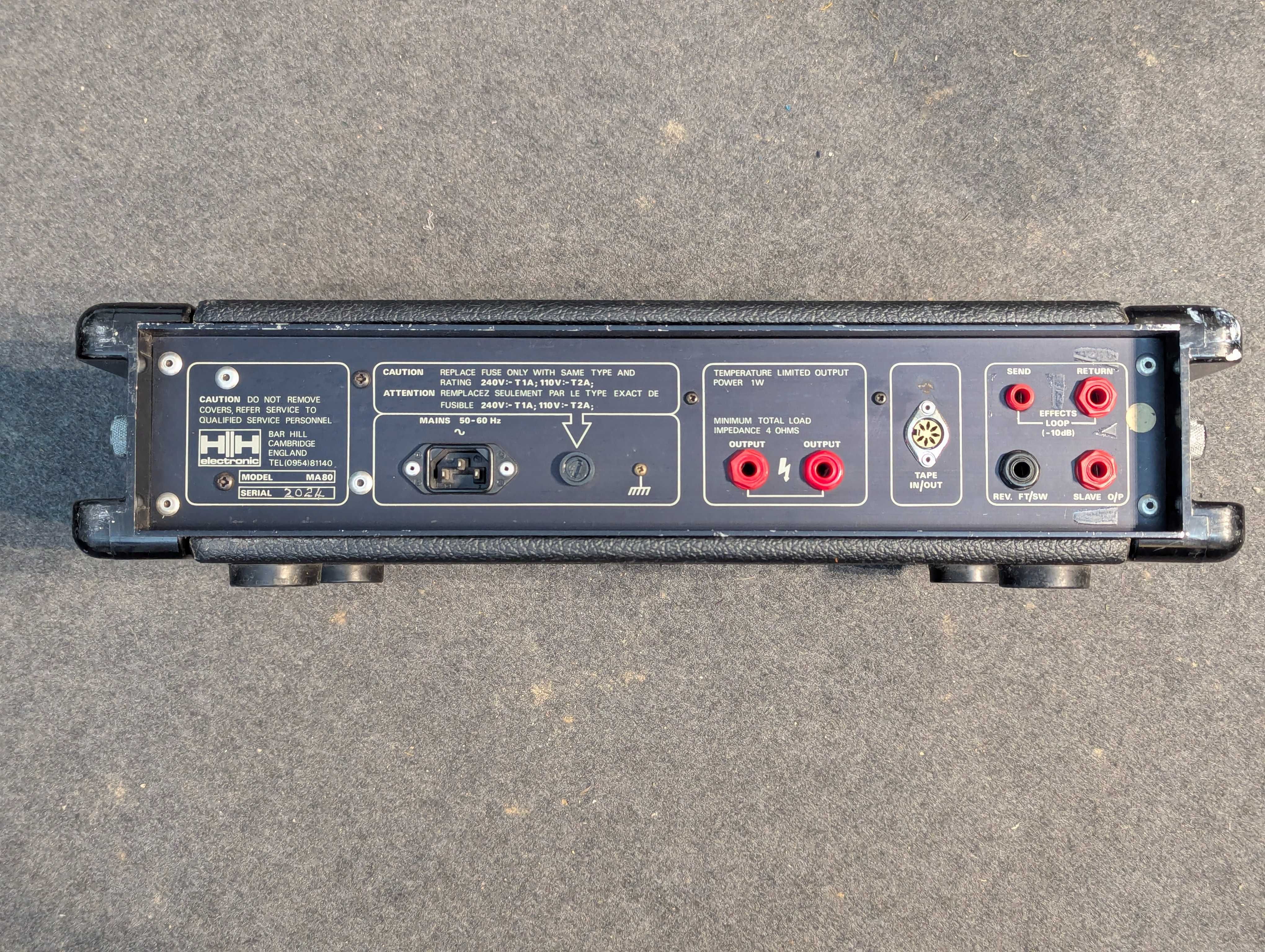 HH Electronics MA80 Mikser-Wzmacniacz Vintage