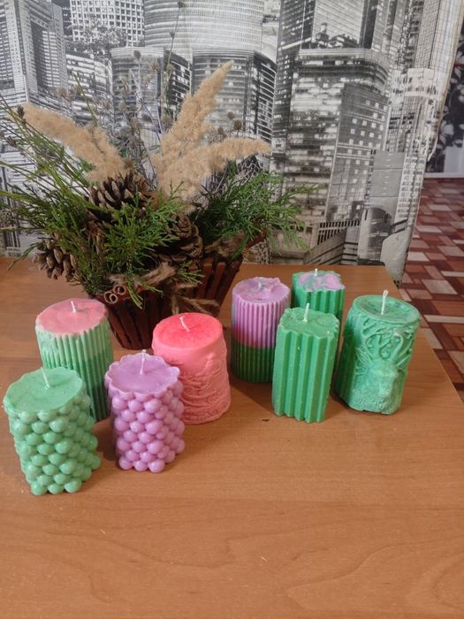 Свічки ручної роботи ароматизовані