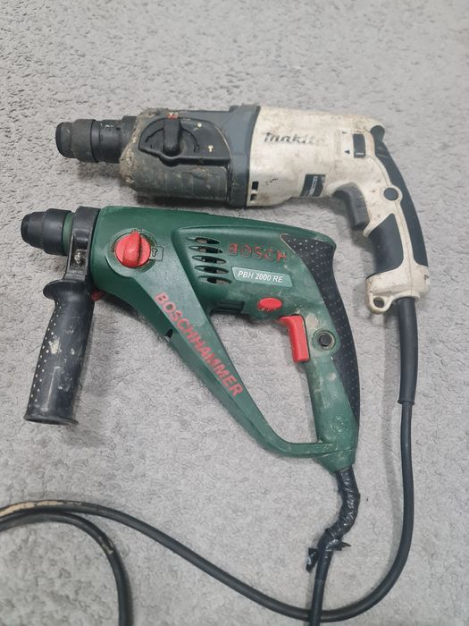 Młot udarowy wiertarka Bosch PBH 2000 RE Makita HR2470