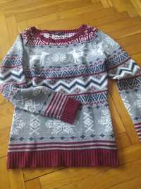 Sweter damski świąteczny