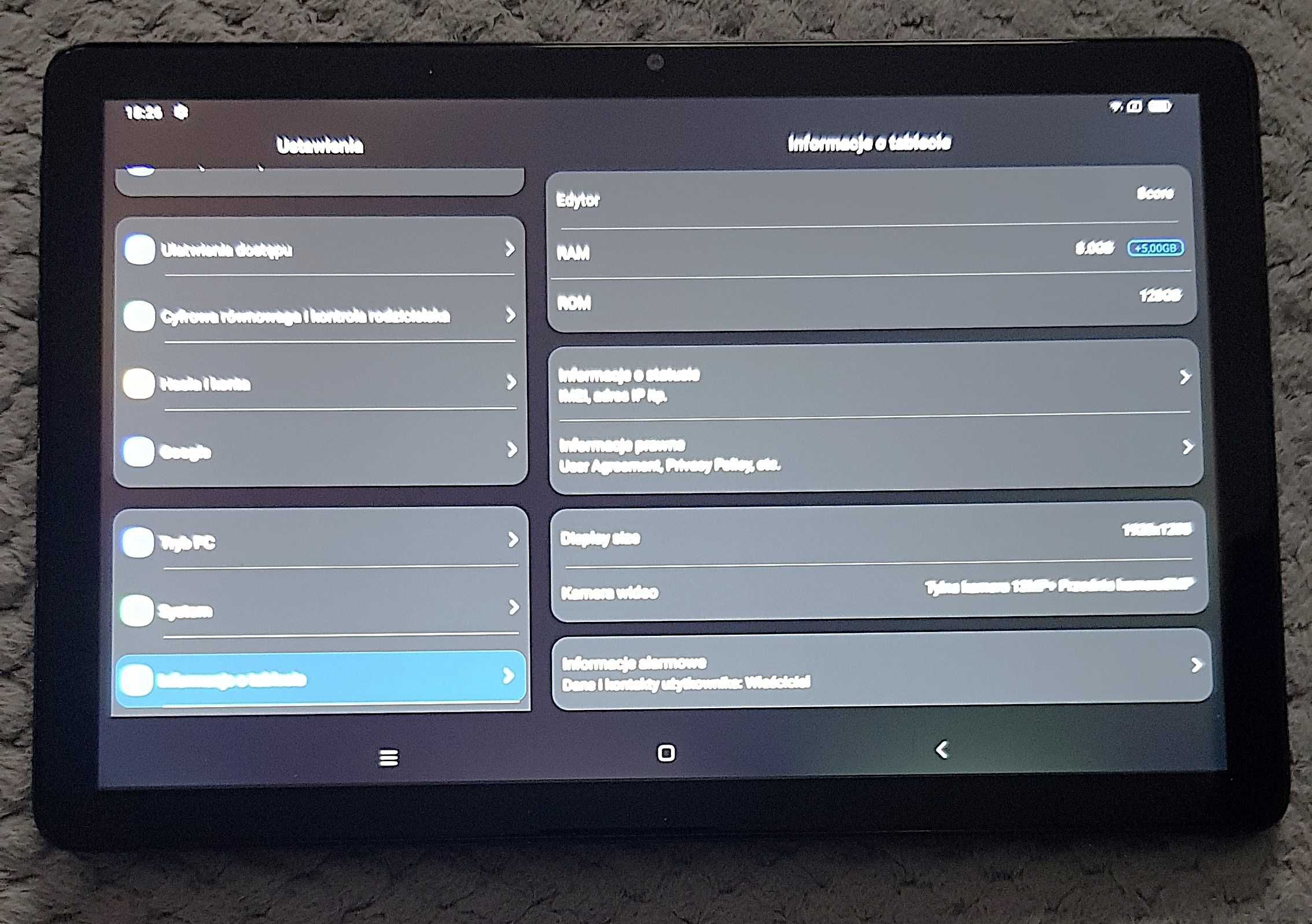 tablet 10 cali OSCAL PAD 10 LTE