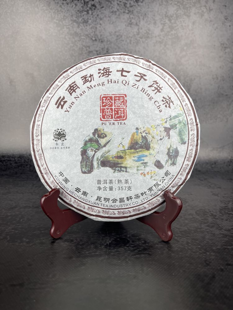 Пуер Шу «Chuan Shi Jia Ming» 357 грам