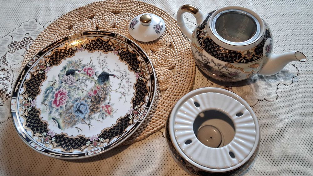 Zaparzacz do herbaty z porcelany