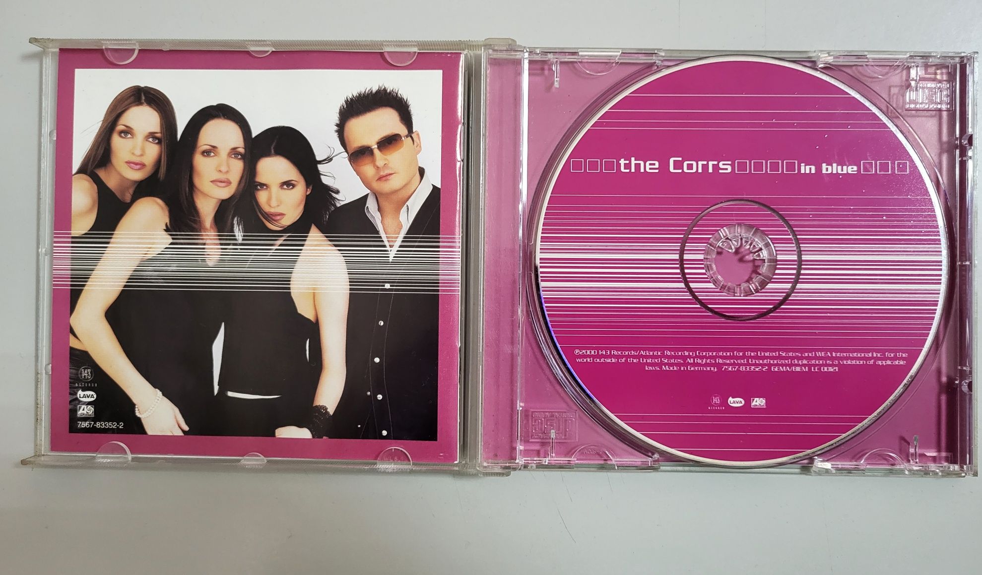 CD  The Corrs- In Blue