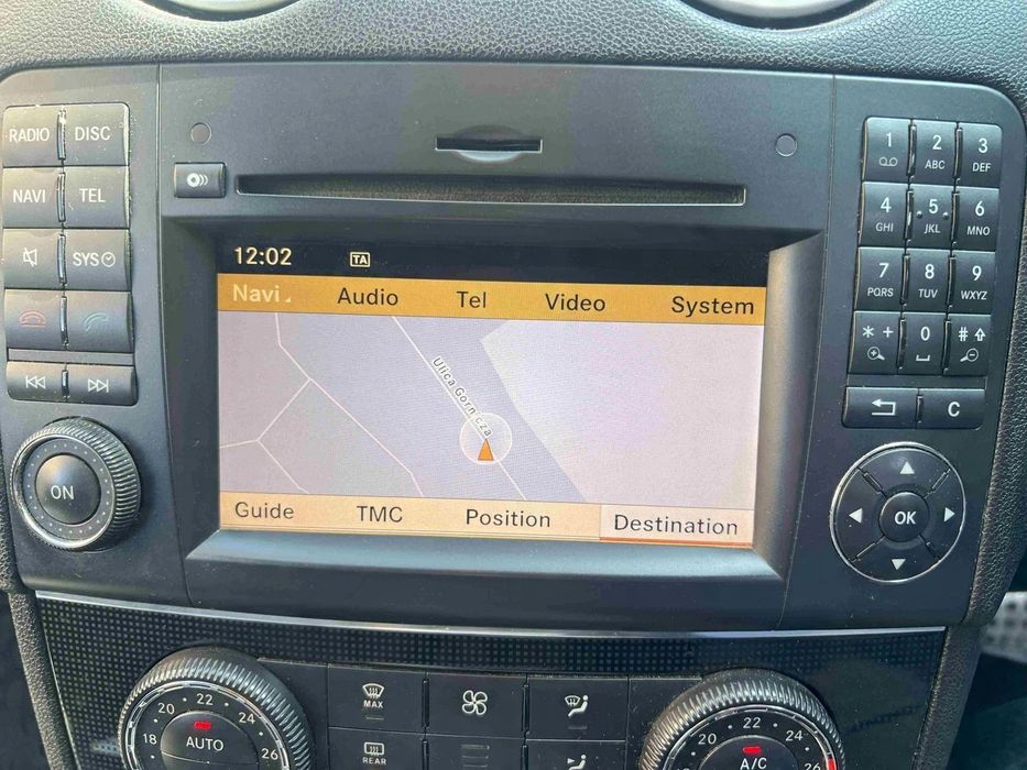 Comand radio nawigacja stan BDB Mercedes ML W164 GL X164 Lift A1649002401