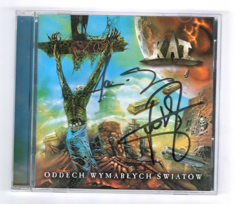 KAT - Oddech + 38 Minutes Metal Box (2xCD) Kostrzewski Loth Autografy