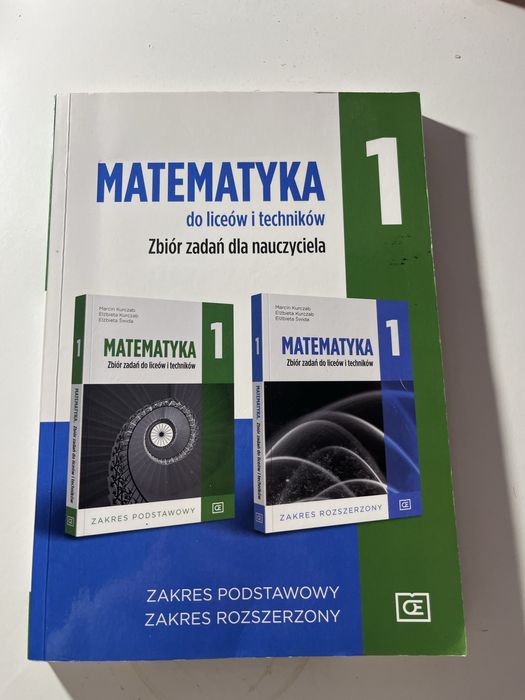Matematyka 1 zbiór zadań dla nauczyciela pazdro