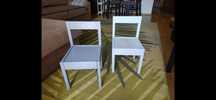 Krzesełka Dziecięce Ikea Latt 2 szt.