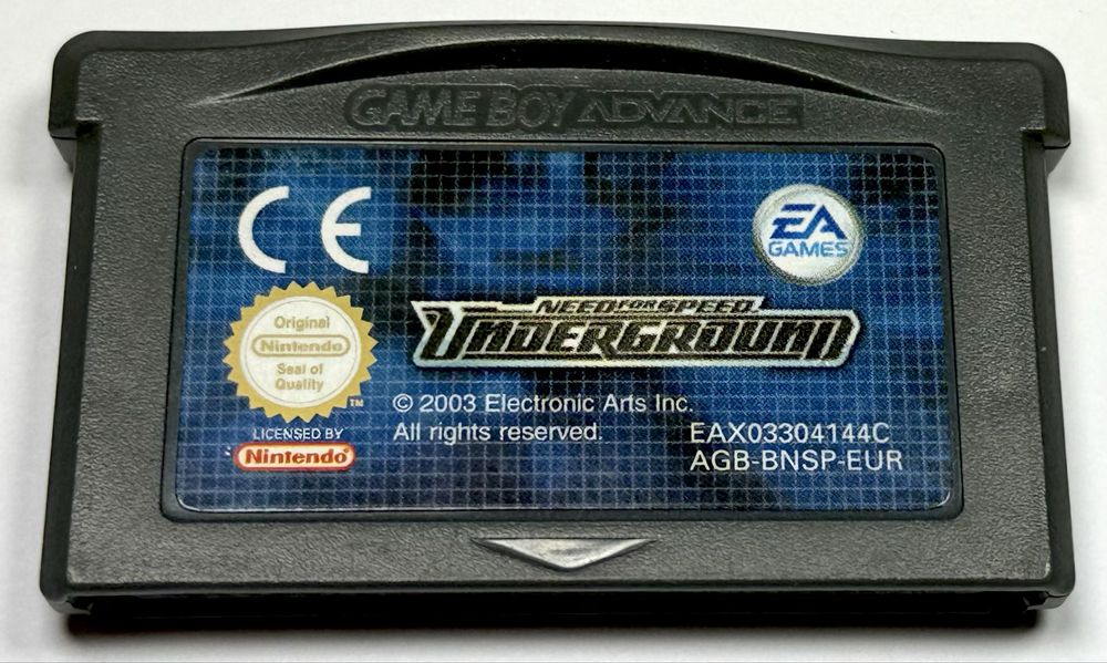 Need For Speed Underground Nintendo Game Boy Advance