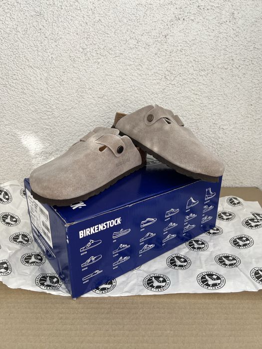 Біркеншток Boston 37 розмір, колір:сірі