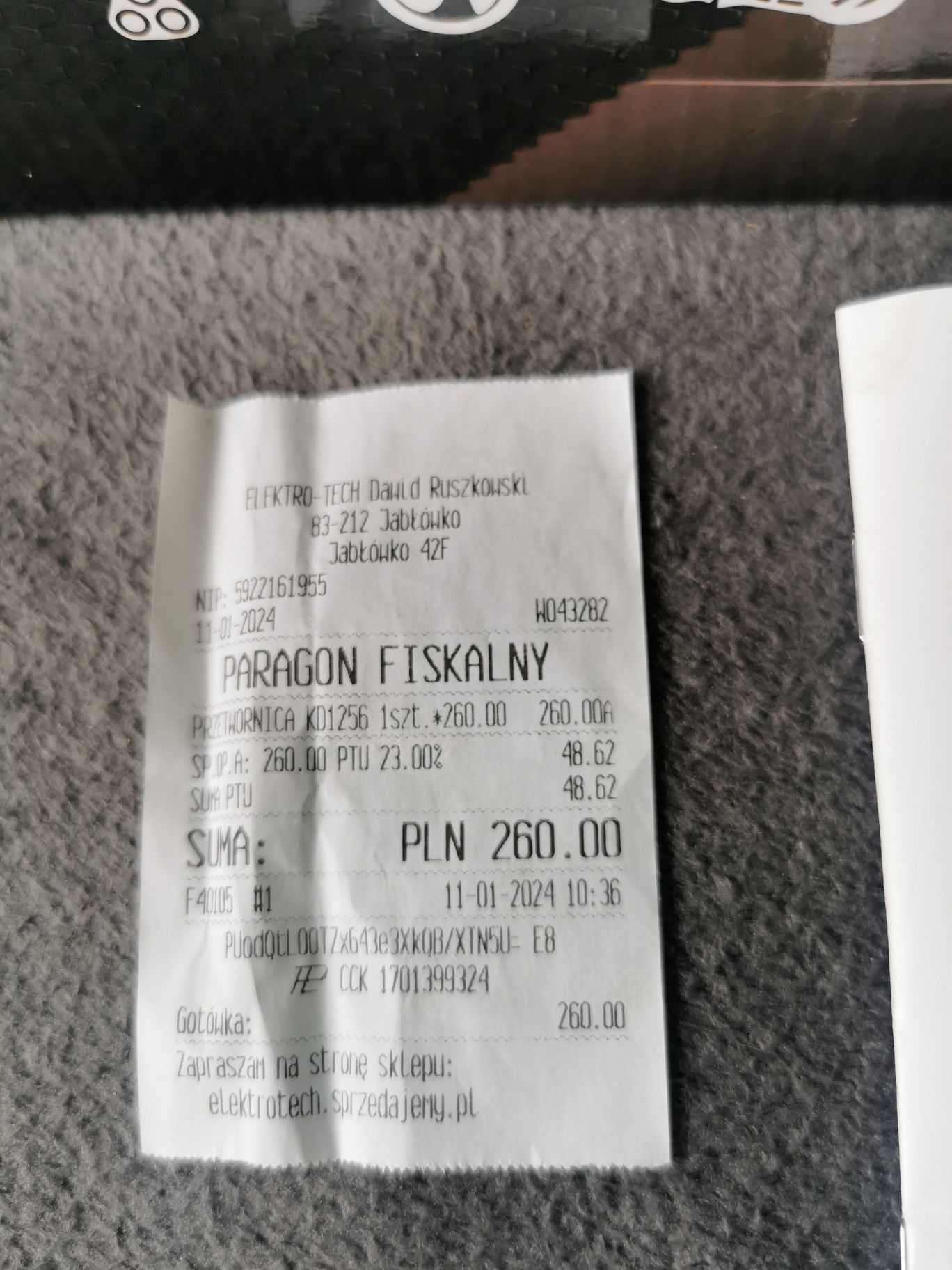Przetwornica 12v na 230v KRAFT&DELE kamper, przyczepa