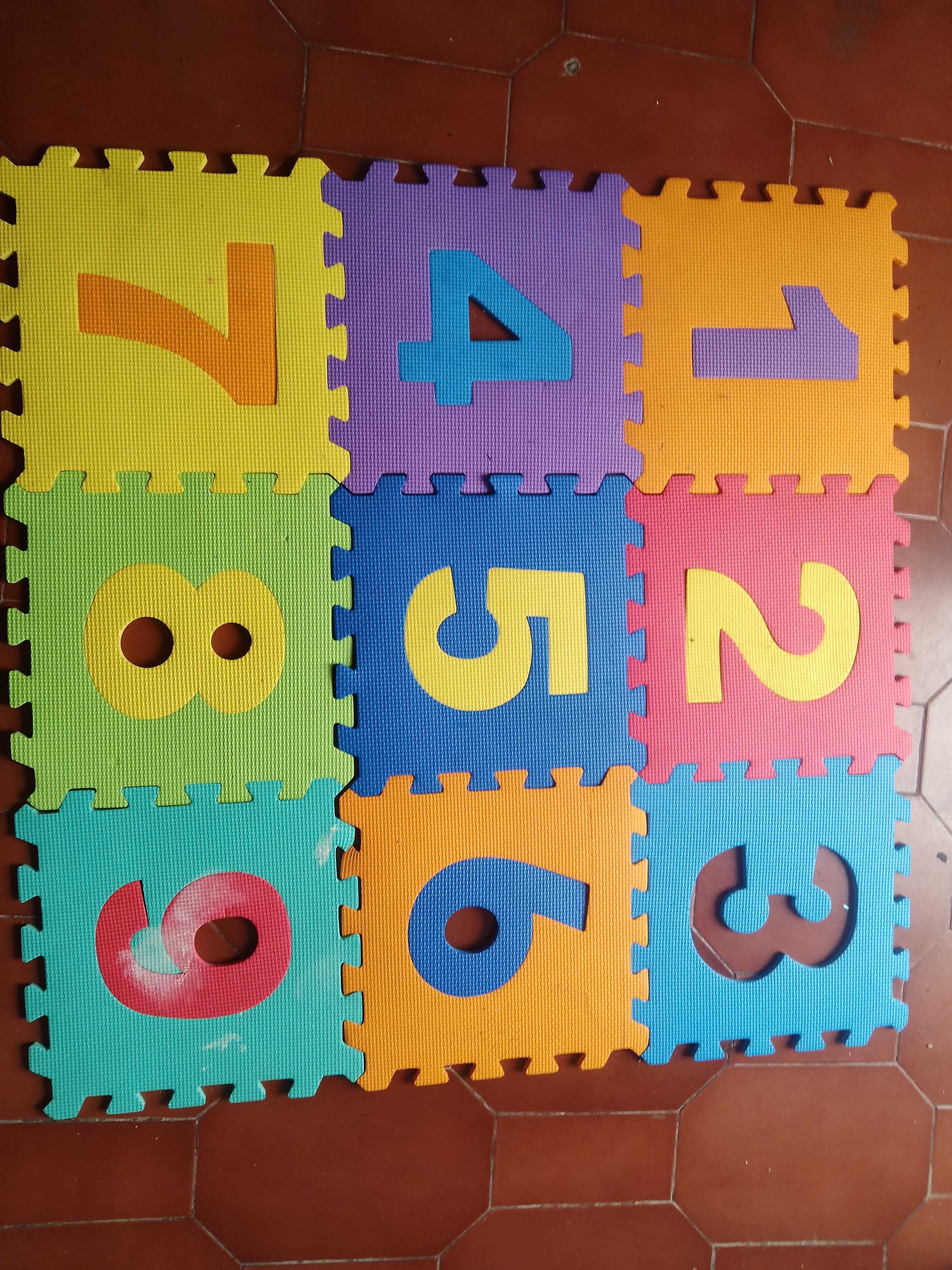 Tapete de borracha Puzzle