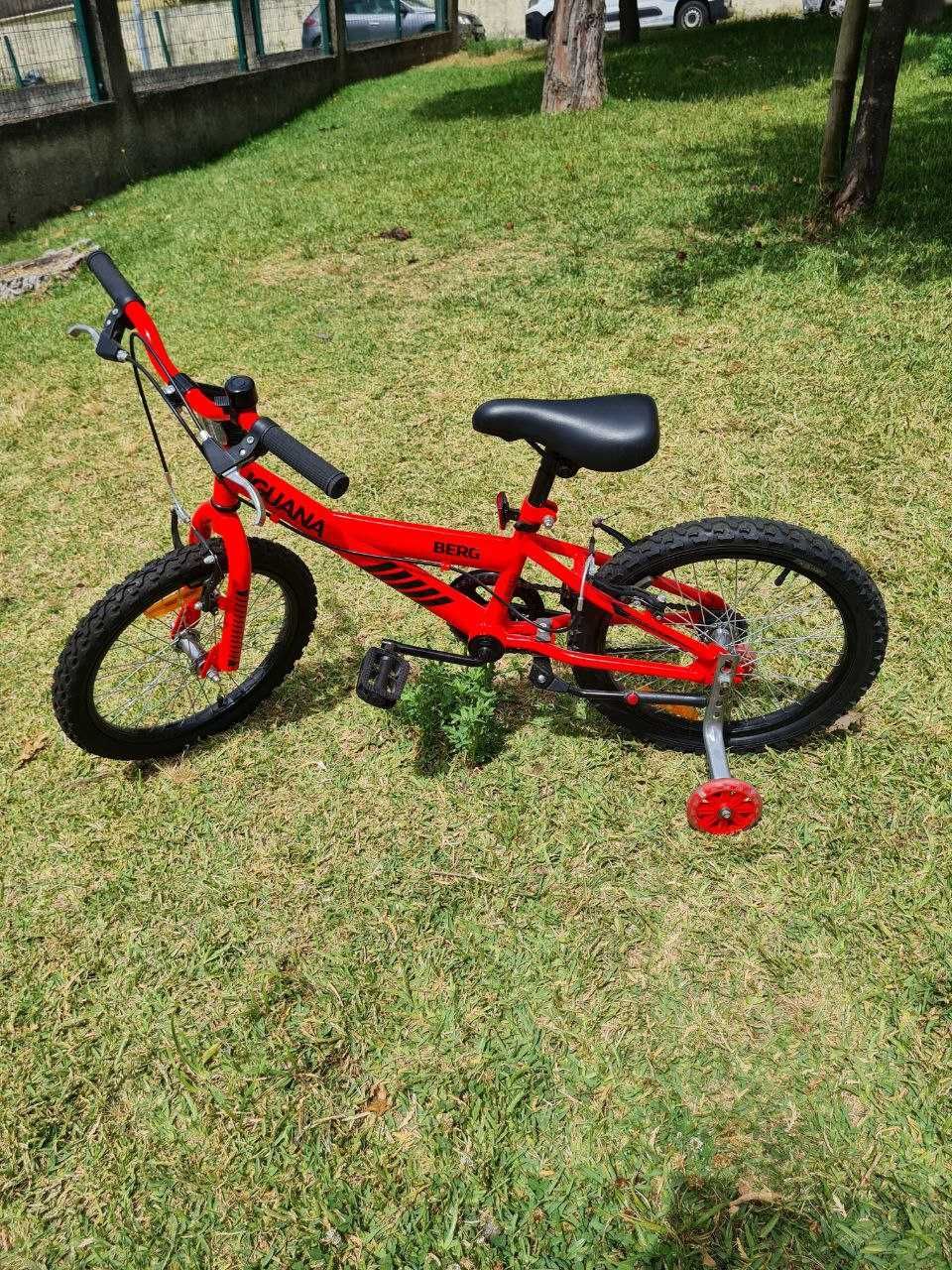 Bicicleta Júnior Iguana - BERG - Roda 18'' 6-8 Anos