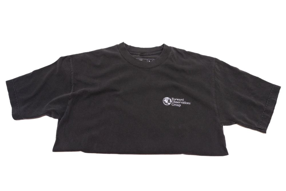 Koszulka Forward Observations Group Corporate Embroidered Tee Black