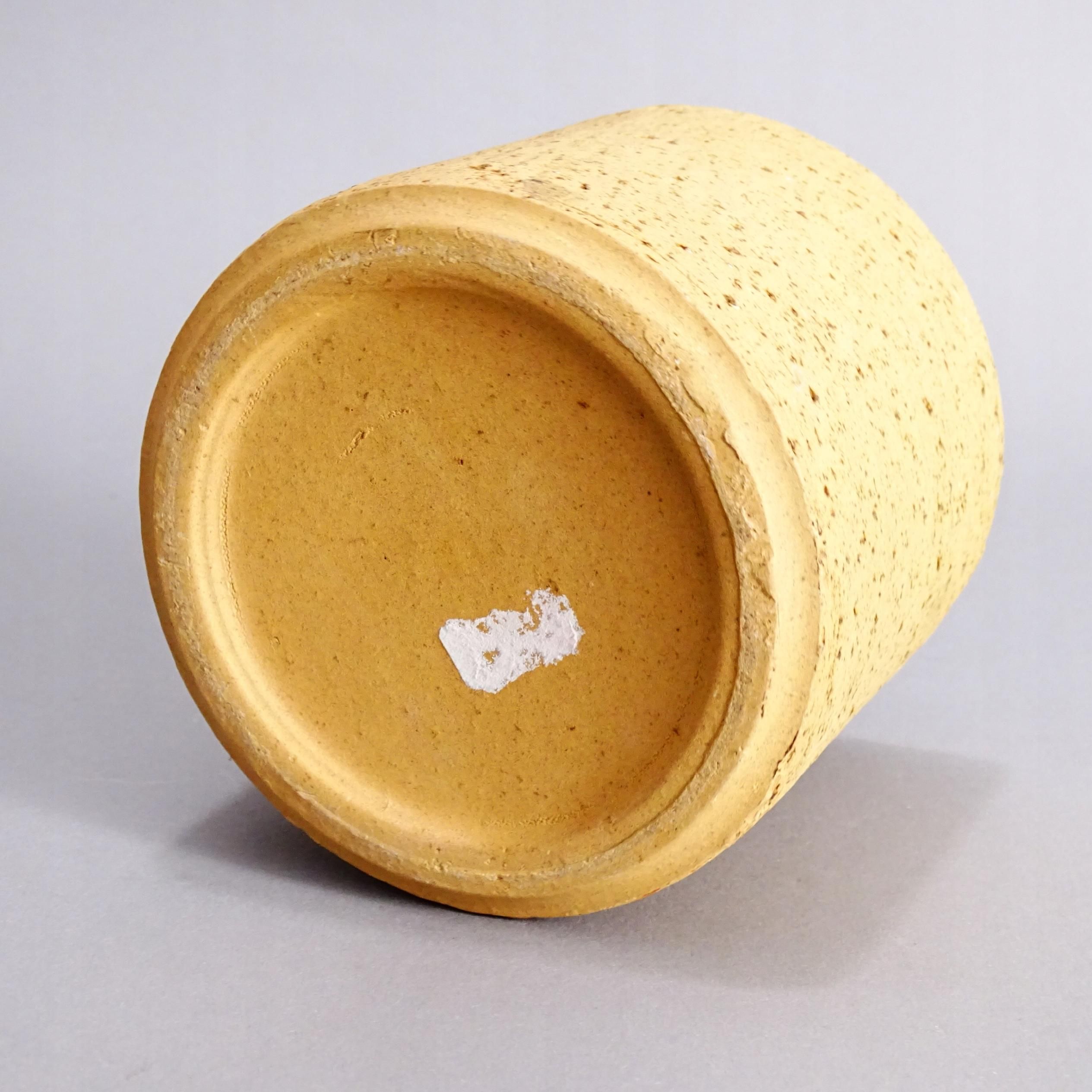 lata 60/70 ręcznie wykonana donica osłona ceramiczna