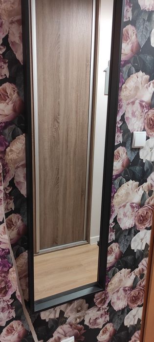 lustro czarne NISSEDAL  IKEA 40x150 cm