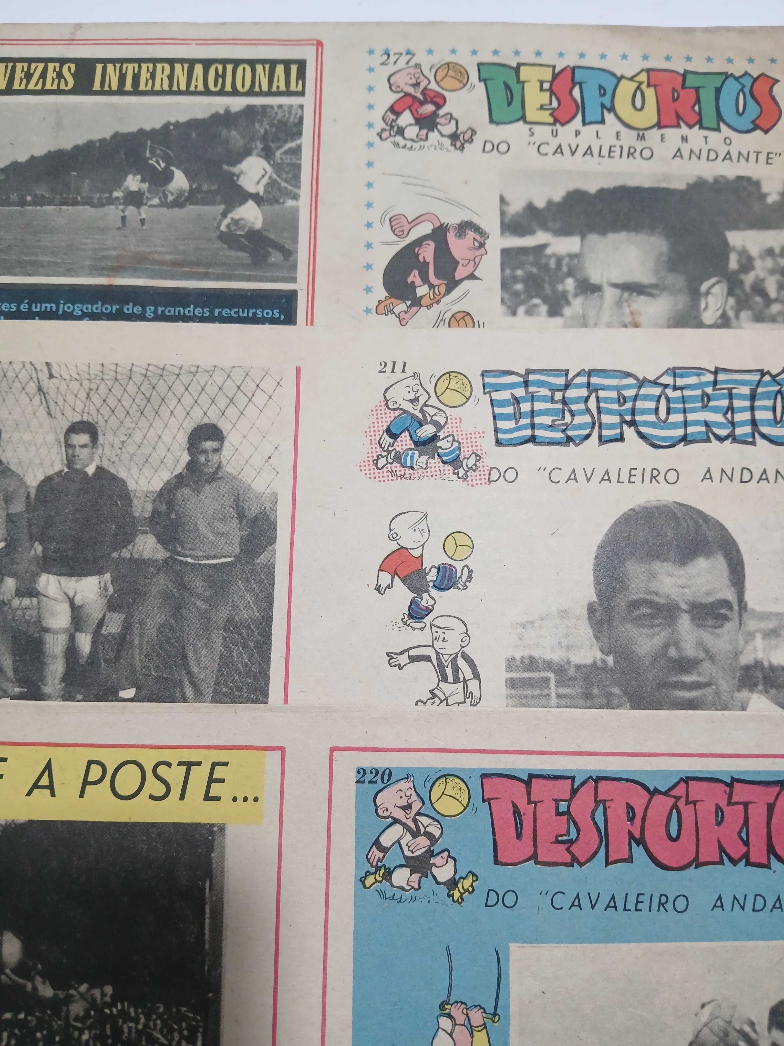Suplementos Cavaleiro Andante - PAJEM / DESPORTOS - varios numeros