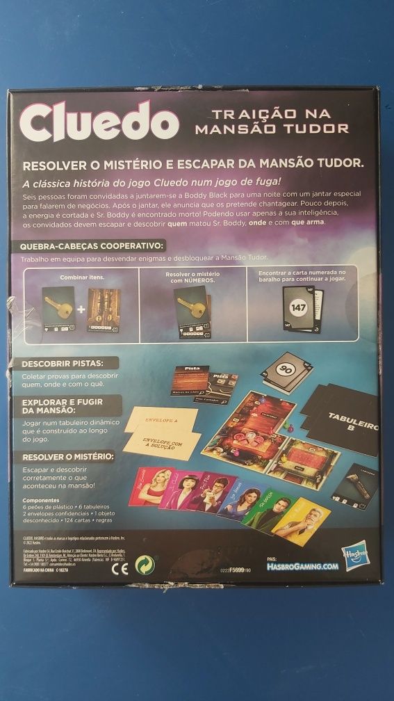 Jogos de tabuleiro (Cluedo, Adult Shit, +50 Jogos)
