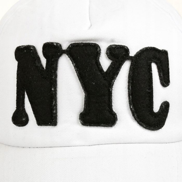 Czapka z daszkiem baseballówka vintage regulowana NYC lato wakacje