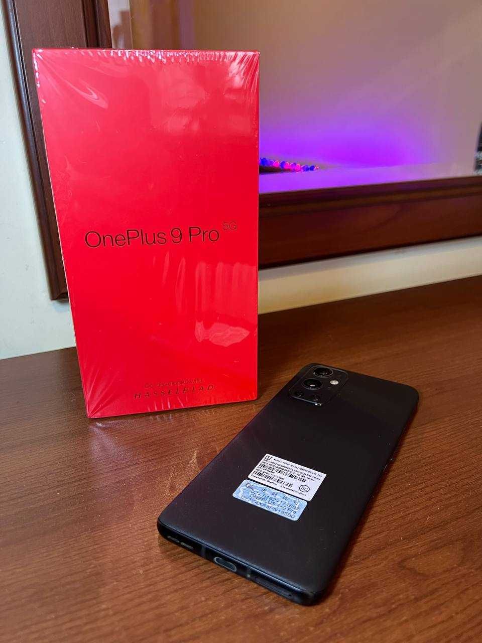 Oneplus 9 pro 12/256 срібний Stellar Black чорний 1+ ідеальний стан