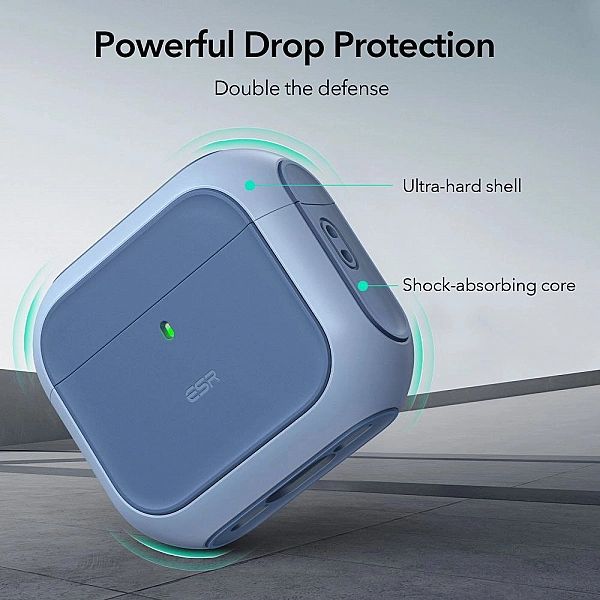 Esr Orbit Halolock Magsafe Apple Airpods 4 Blue
