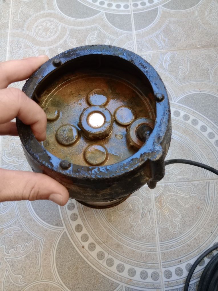 Bomba de água inox submersível