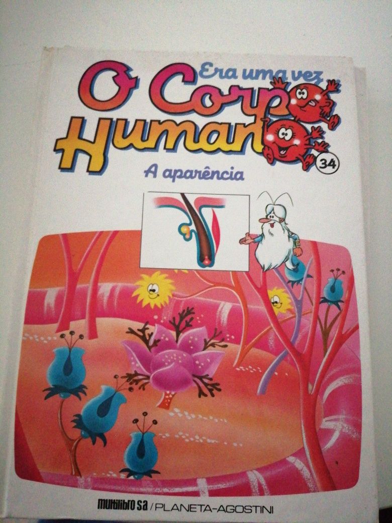 Livros da coleção "Era uma vez o corpo humano"