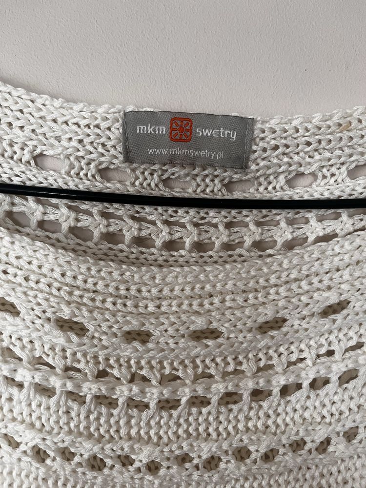 Sweter siatka boho
