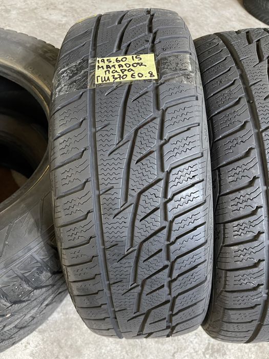 ГШ370 зимові шини пара 195/60 r15 matador резина р15