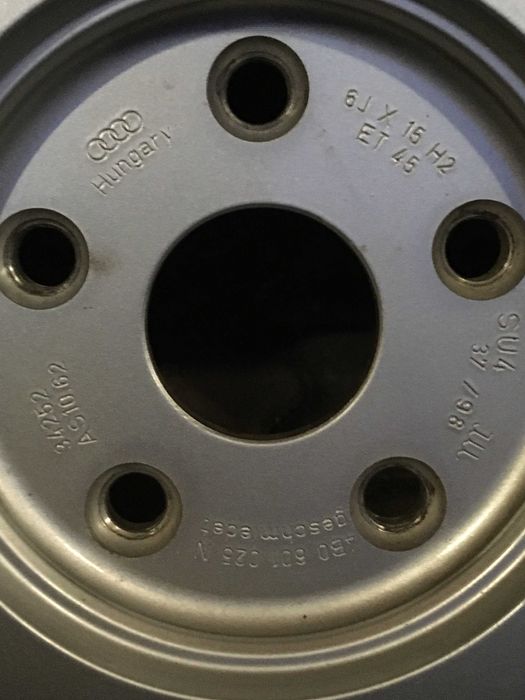 FELGA Aluminiowa AUDI 195/65 R15 nowa Plus opona stan bdb Firestone