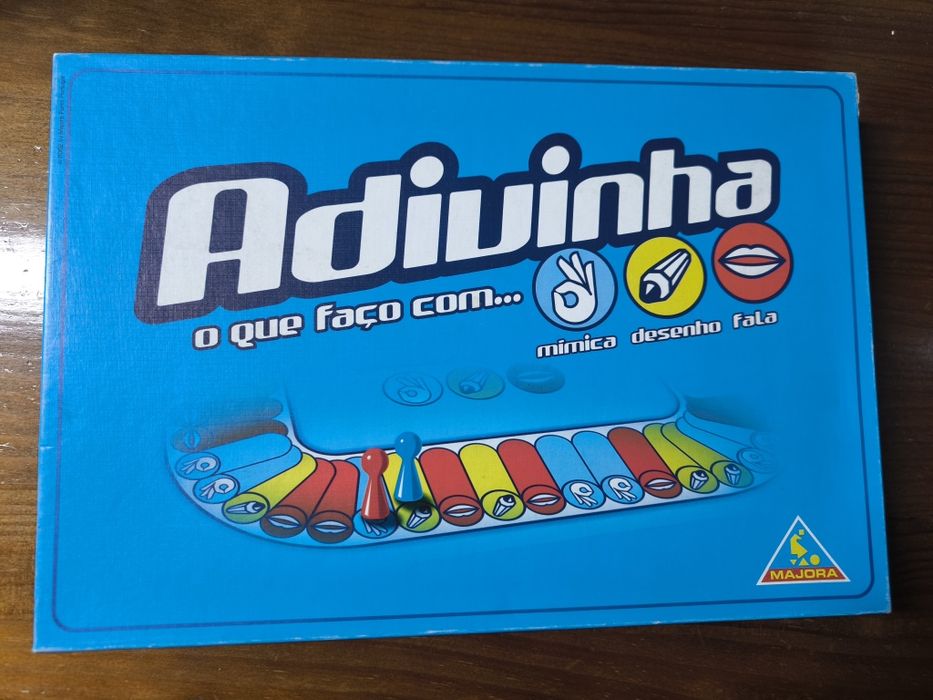 Jogo Adivinha O Que Faço Com...
Jogo de tabuleiro Adivinha O Que Faço