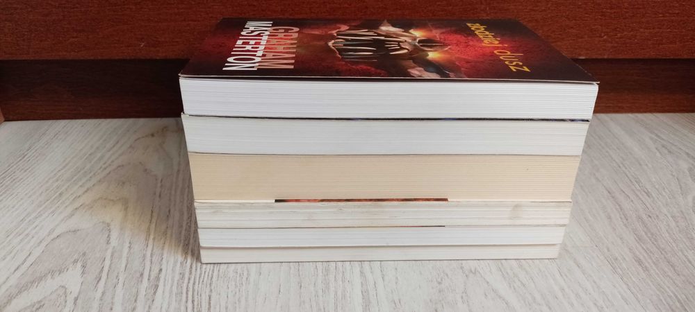 6x Masterton Rook Strach Kły i pazury Ciemnia Złodziej dusz Ogród zła