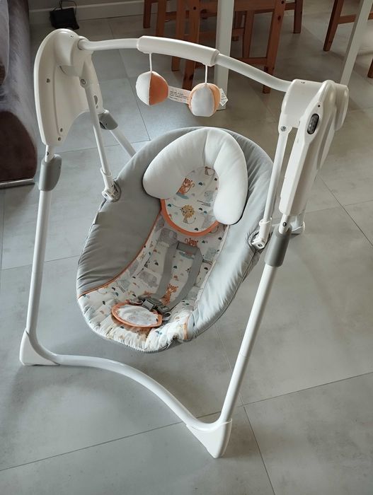 2025 Jak Nowa Huśtawka elektryczna Bujaczek Graco Slim Spaces