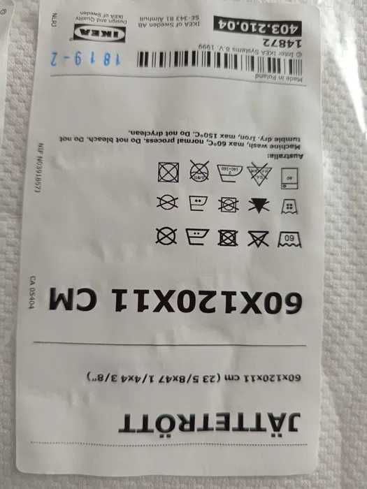 Berço IKEA 60*1,20 com colchão