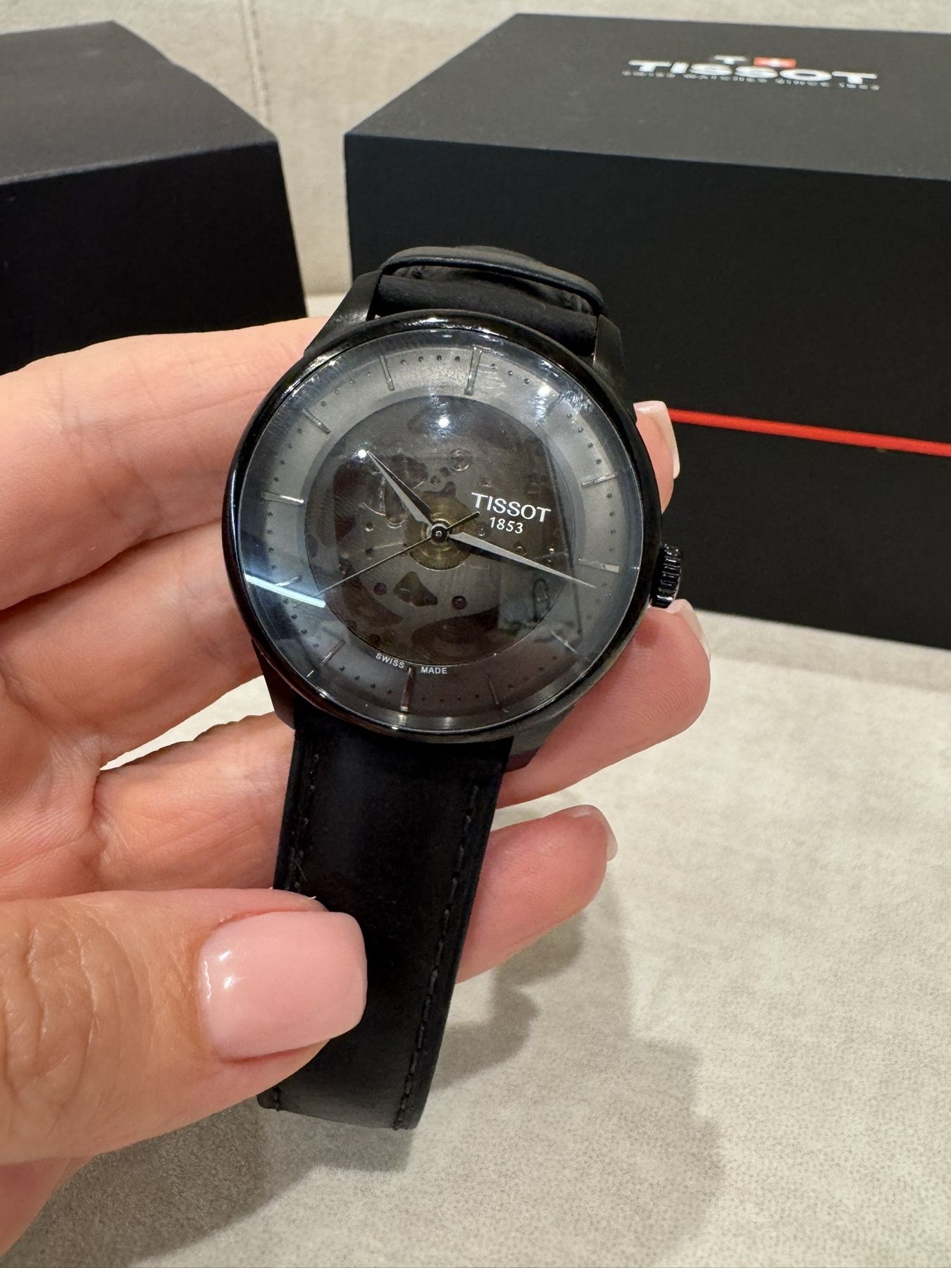 Годинник Tissot Chemin Des Tourelles Skeleton