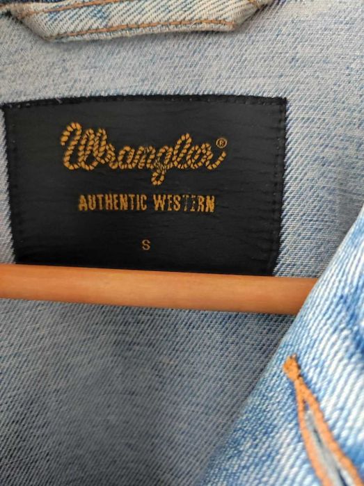 oryginalna kurtka katana unikat dżinsowa wrangler ponadczasowa vintage