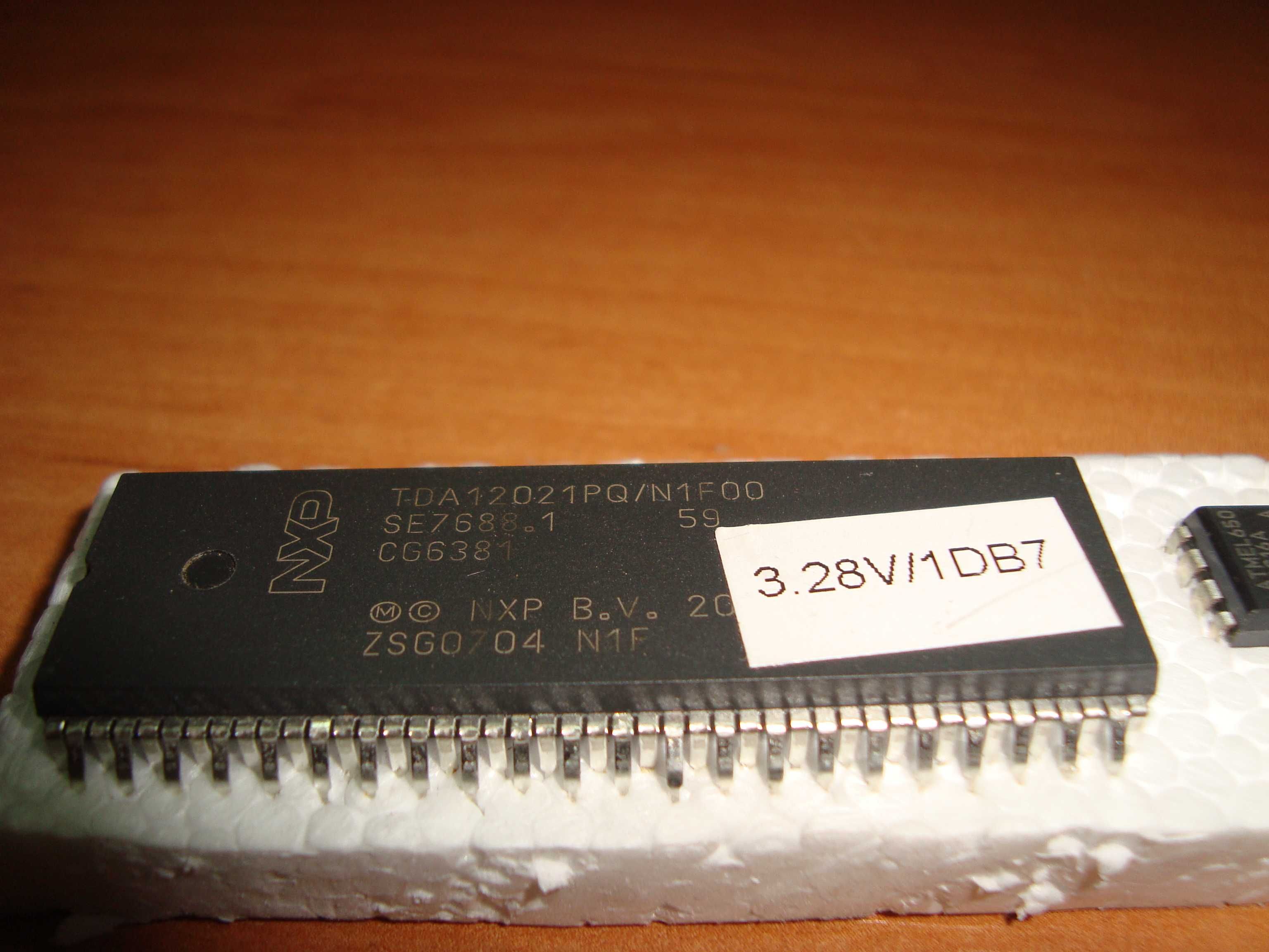 Процессор TDA12020PQ/N1F00 версия 3.28V/1DB7 демонтаж 100% рабочий.