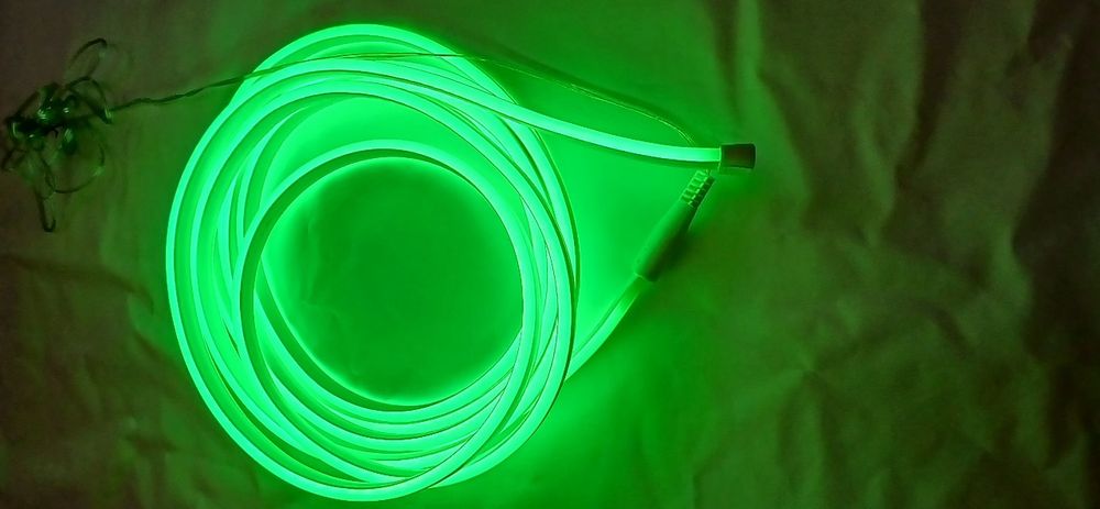 Mangueira 5m de luz verde