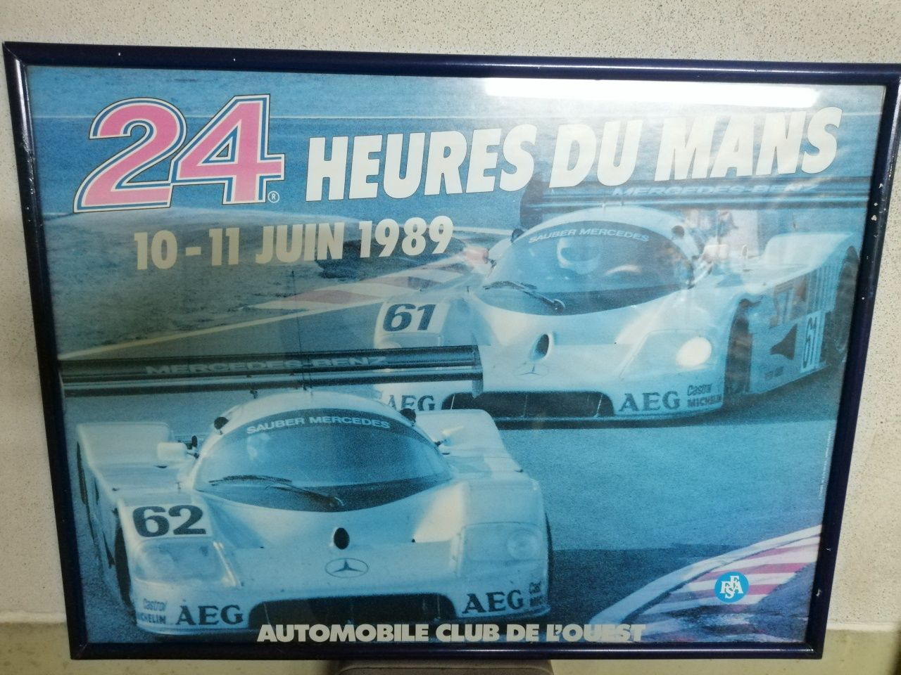 Quadro de 24Heures Du Man's de 1989